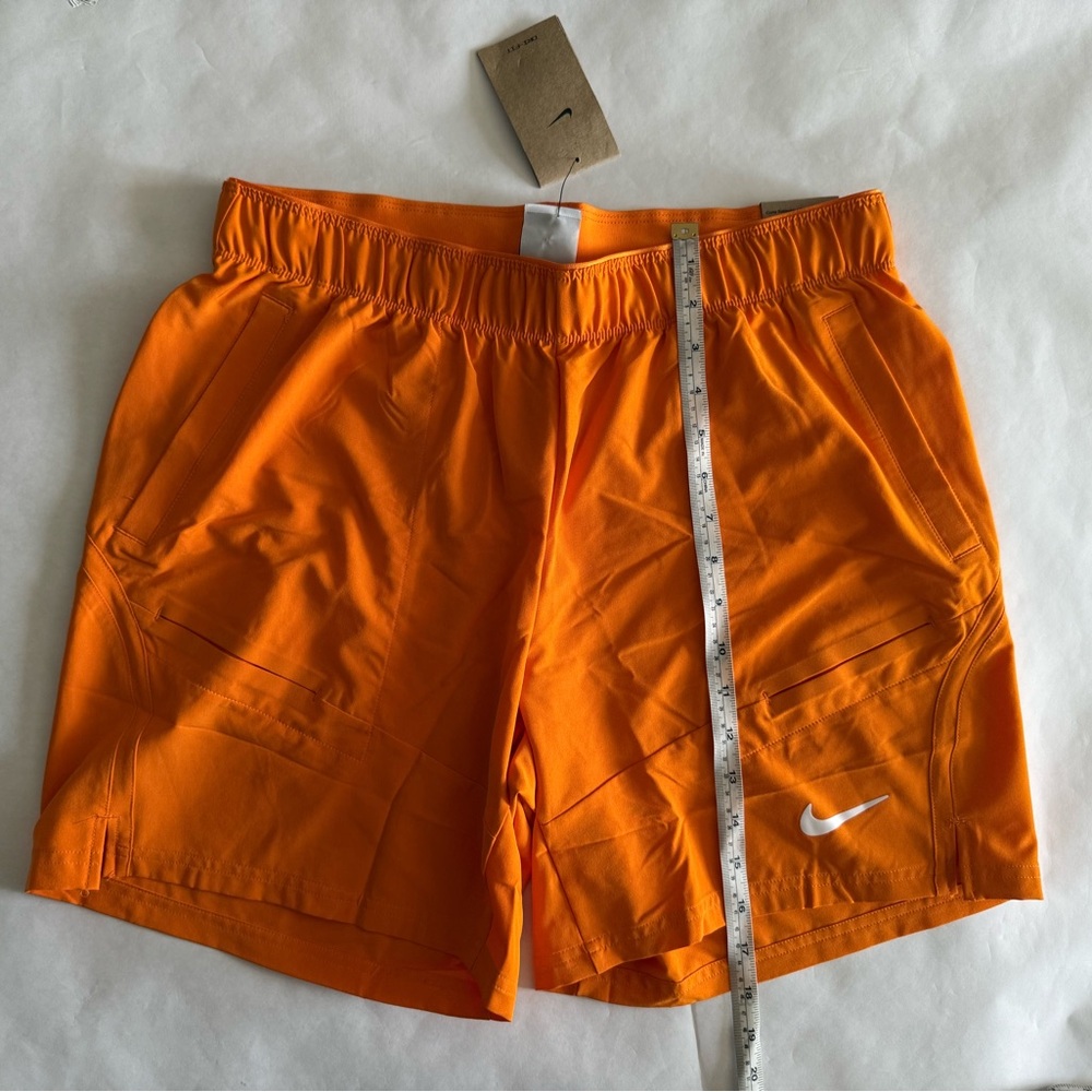 Nike Men's Orange Athletic Shorts